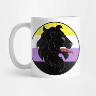 An Tir Pride - Nonbinary - Populace Badge Style 1 Mug